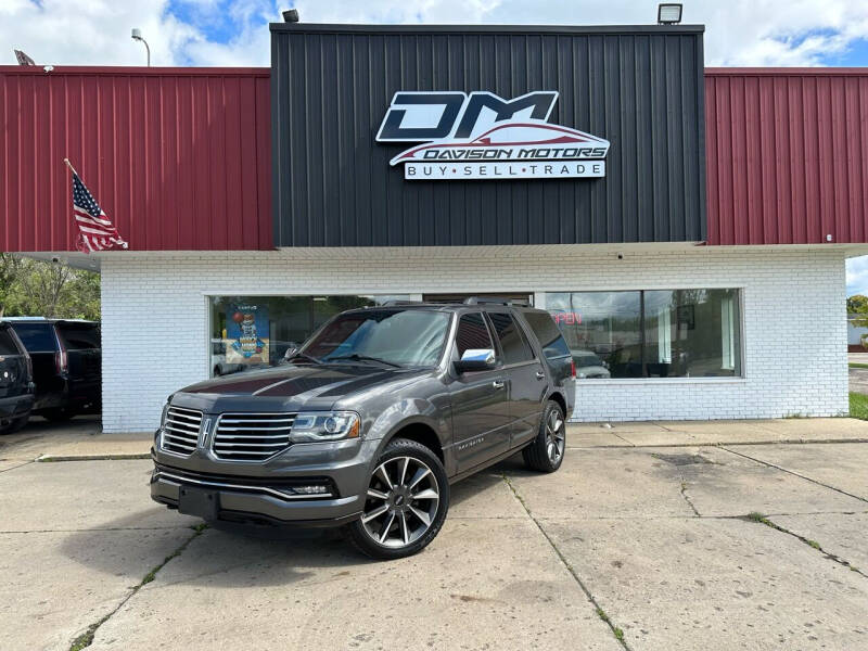 2016 Lincoln Navigator for sale at Davison Motorsports in Holly MI