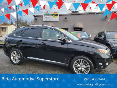 2012 Lexus RX 450h