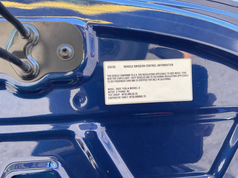 2022 Tesla Model 3