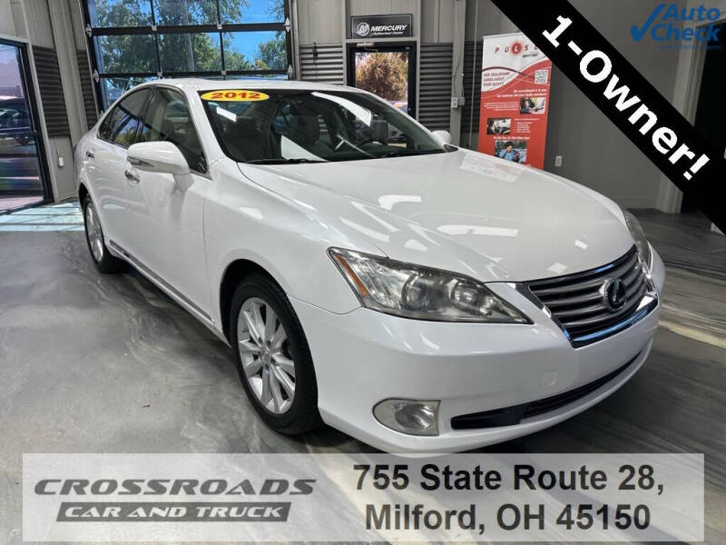 2012 Lexus ES 350 for sale at Crossroads Car and Truck - Crossroads Car & Truck - Milford in Milford OH