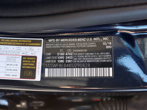 2019 Mercedes-Benz C-Class C 300 4MATIC