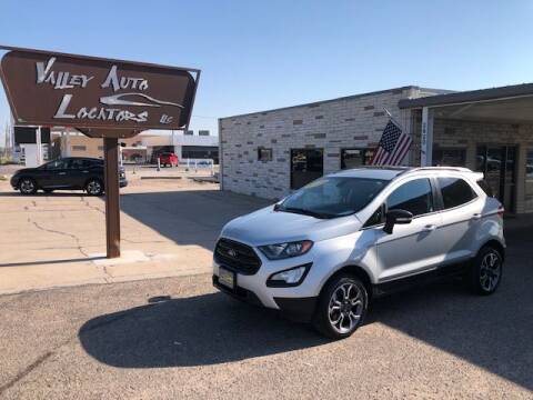 2020 Ford EcoSport for sale at Valley Auto Locators in Gering NE