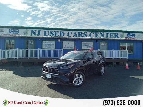 2023 Toyota Highlander for sale at New Jersey Used Cars Center in Irvington NJ