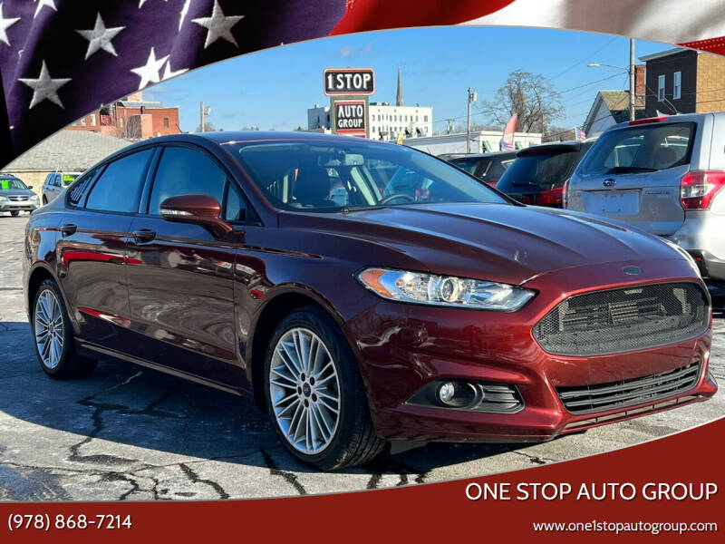 2016 Ford Fusion for sale at One Stop Auto Group in Fitchburg MA