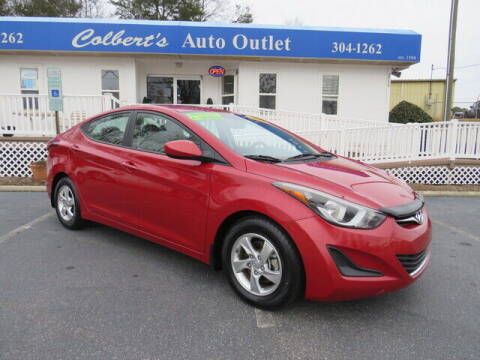 2014 Hyundai Elantra for sale at Colbert's Auto Outlet in Hickory NC