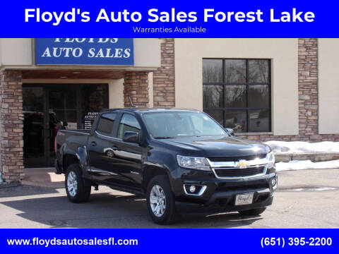 2018 Chevrolet Colorado for sale at Floyd's Auto Sales Forest Lake in Forest Lake MN