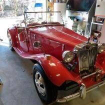 1952 MG TD for sale at Classic Car Deals in Cadillac MI