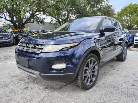 2015 Land Rover Range Rover Evoque for sale at Auto World US Corp in Plantation FL