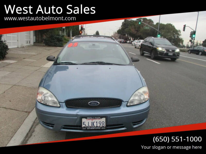 2005 Ford Taurus for sale at West Auto Sales in Belmont CA