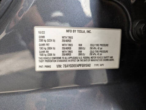 2023 Tesla Model Y Long Range