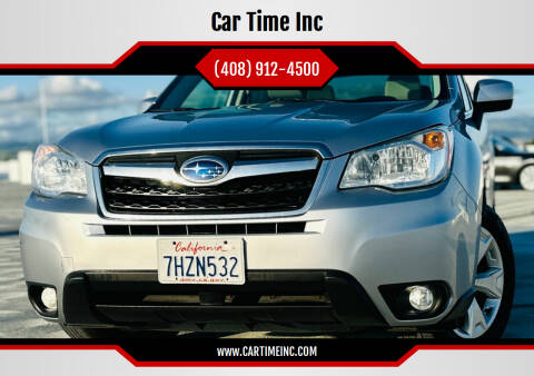 2015 Subaru Forester for sale at Car Time Inc in San Jose CA