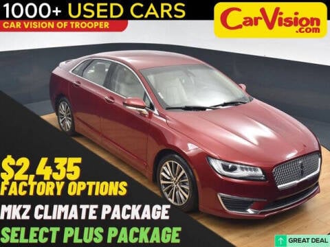 2018 Lincoln MKZ for sale at Car Vision of Trooper in Norristown PA