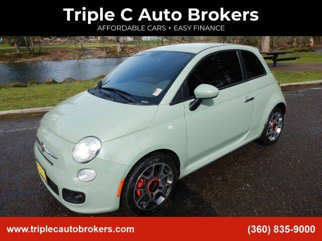 2012 FIAT 500 for sale at Triple C Auto Brokers in Washougal WA