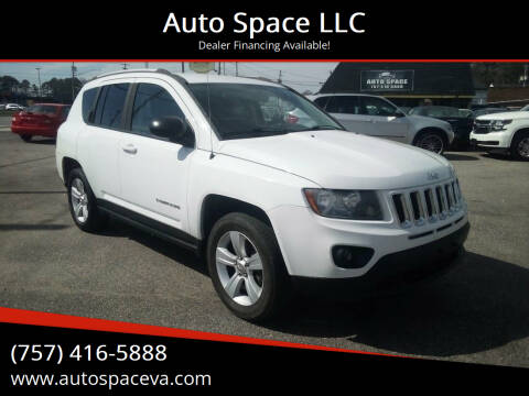 2016 Jeep Compass for sale at Auto Space LLC in Norfolk VA