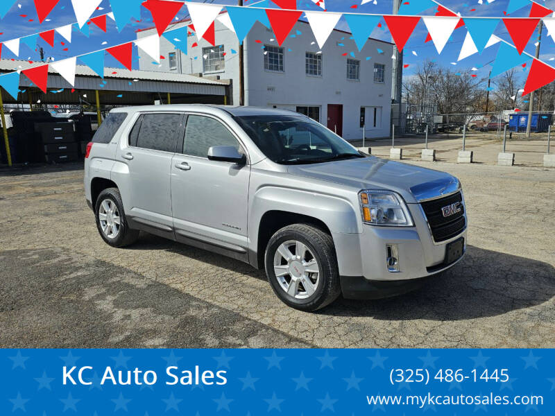 2013 GMC Terrain for sale at KC Auto Sales in San Angelo TX