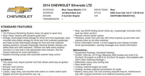 2014 Chevrolet Silverado 1500