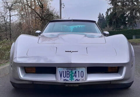 1980 Chevrolet Corvette for sale at CLEAR CHOICE AUTOMOTIVE in Milwaukie OR
