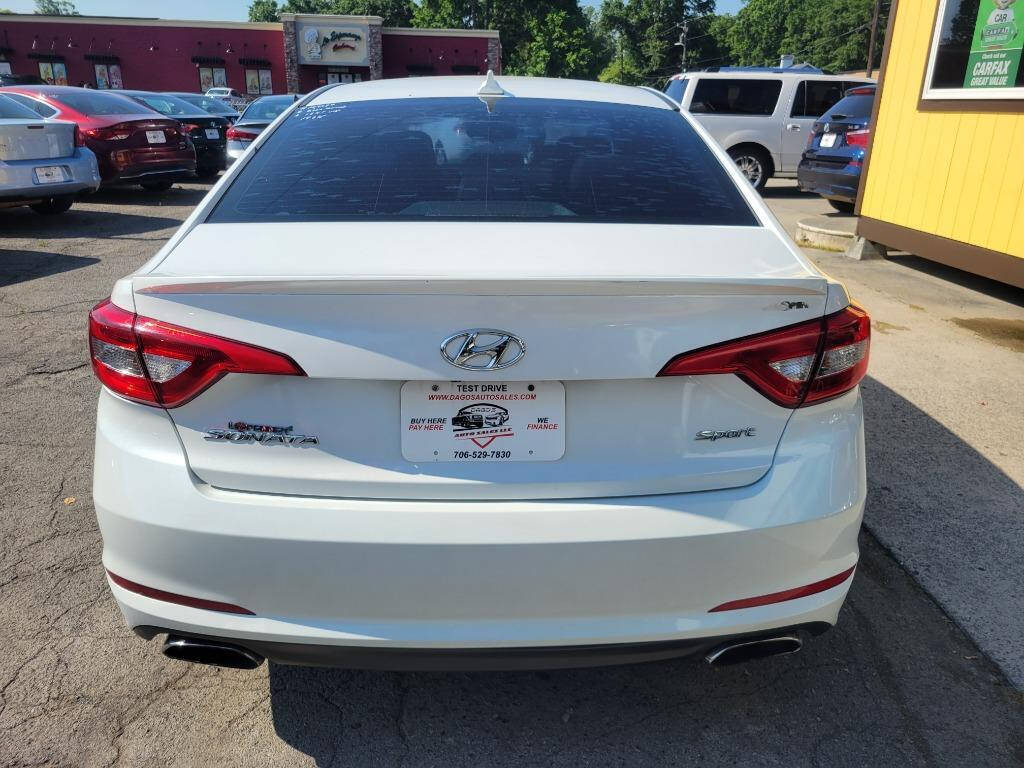 2016 Hyundai SONATA for sale at DAGO'S AUTO SALES LLC in Dalton, GA