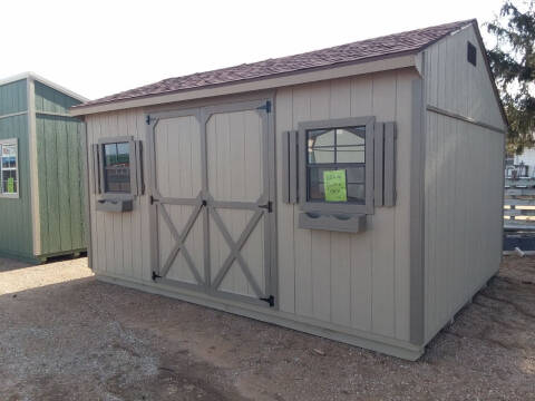  CUSTOM SHEDS ON HWY 10 12x16 Quaker SOLD for sale at Dave's Auto Sales & Service in Weyauwega WI