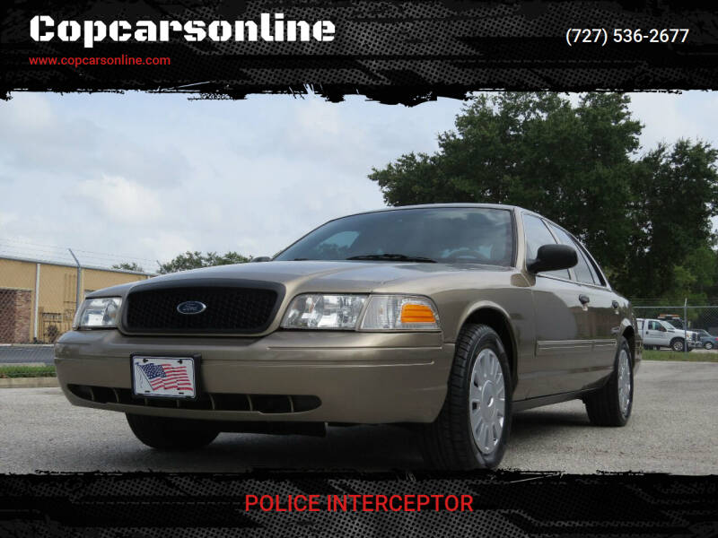 2009 Ford Crown Victoria for sale at Copcarsonline in Largo FL