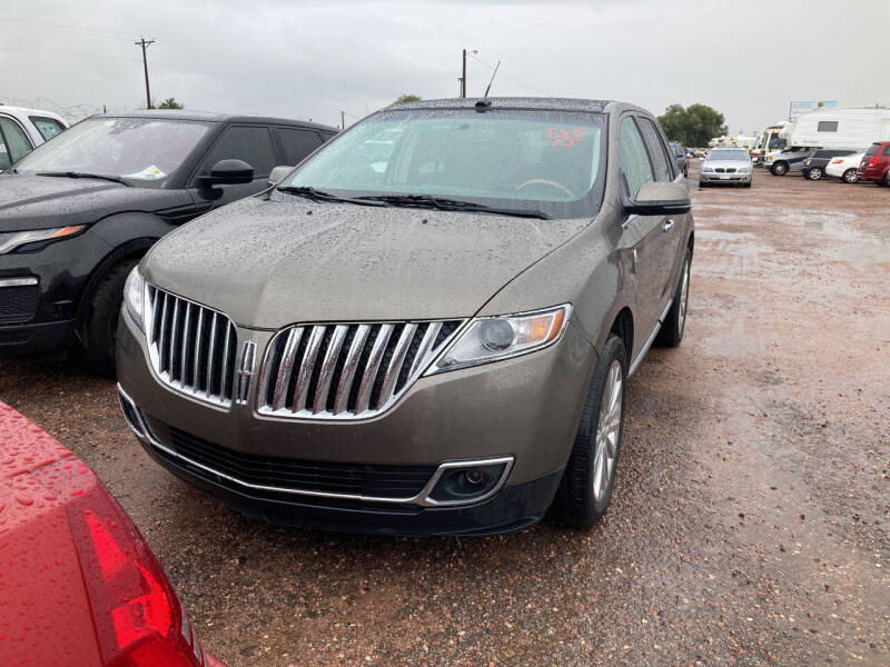 2012 Lincoln MKX for sale at PYRAMID MOTORS - Fountain Lot in Fountain CO
