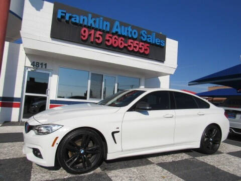 2016 BMW 4 Series for sale at Franklin Auto Sales in El Paso TX