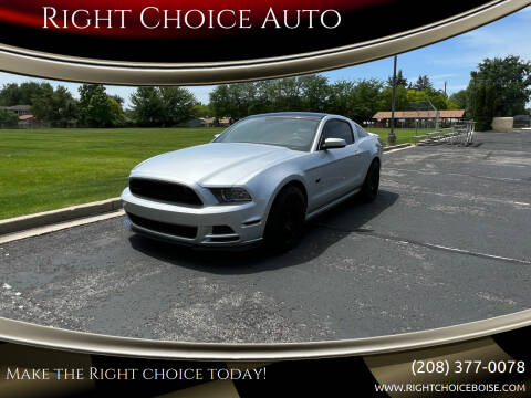 2014 Ford Mustang for sale at Right Choice Auto in Boise ID