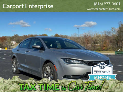 2015 Chrysler 200 for sale at Carport Enterprise - 6420 State Ave in Kansas City KS