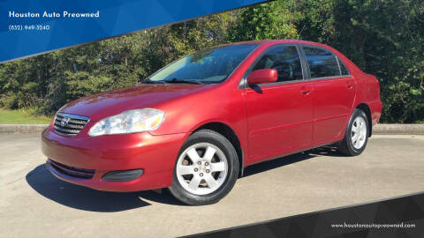 2008 Toyota Corolla for sale at Houston Auto Preowned in Houston TX