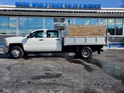 2018 Chevrolet Silverado 3500HD CC for sale at Diesel World Truck Sales in Plaistow NH