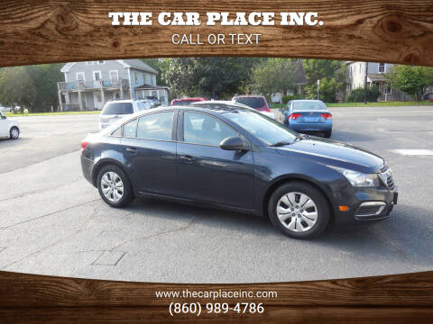 2015 Chevrolet Cruze for sale at THE CAR PLACE INC. in Somersville CT