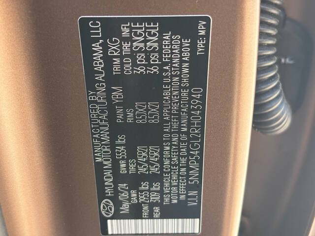 2024 Hyundai Santa Fe 27