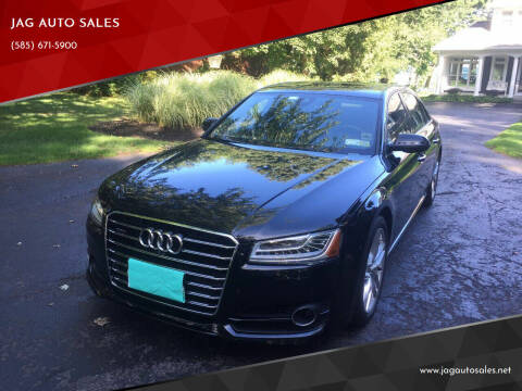 2017 Audi A8 L for sale at JAG AUTO in Webster NY