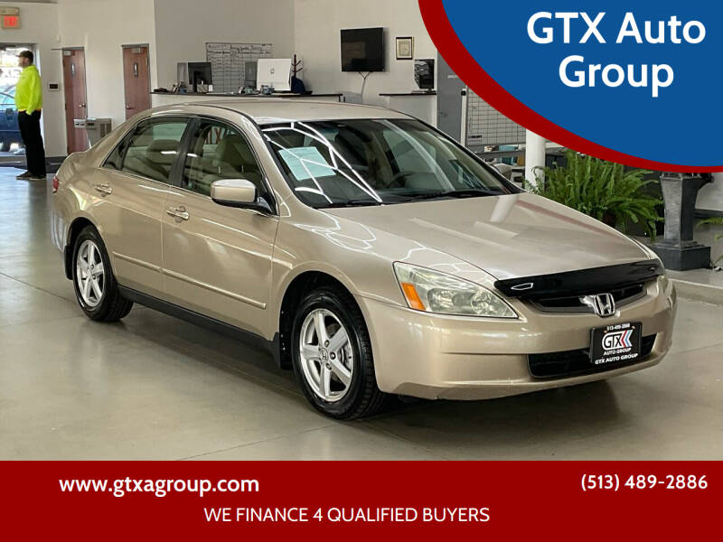 2004 Honda Accord for sale at GTX Auto Group in West Chester OH
