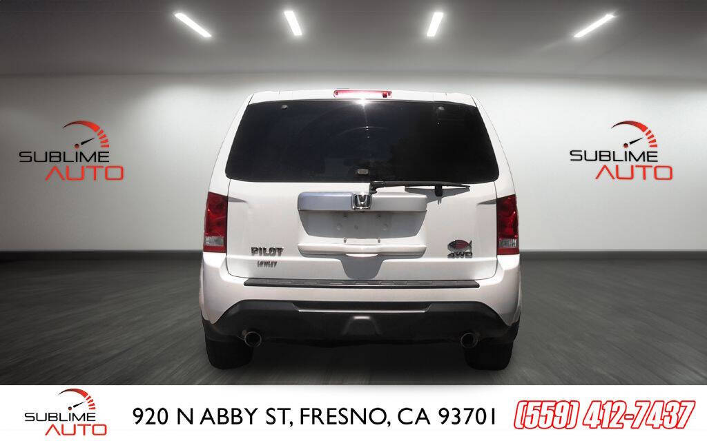 2012 Honda Pilot for sale at SUBLIME AUTO in Fresno, CA