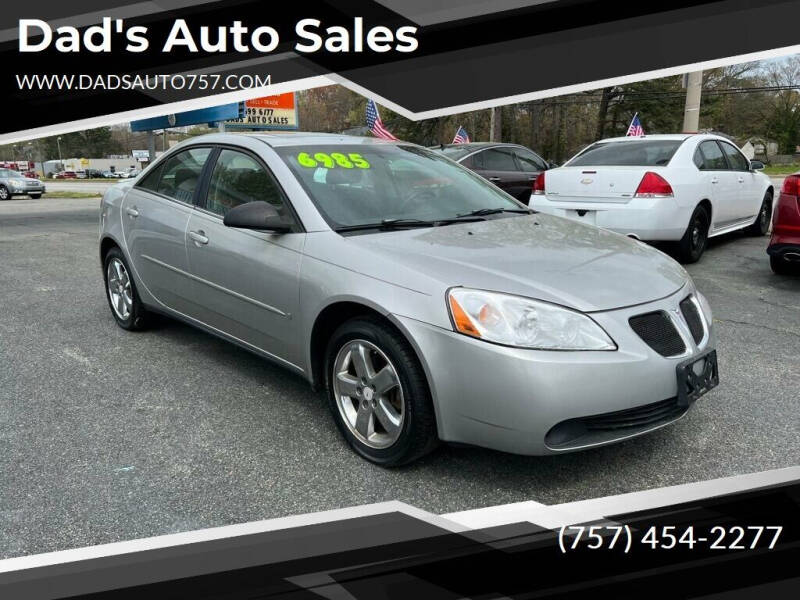 2006 Pontiac G6 for sale at Dad's Auto Sales in Newport News VA