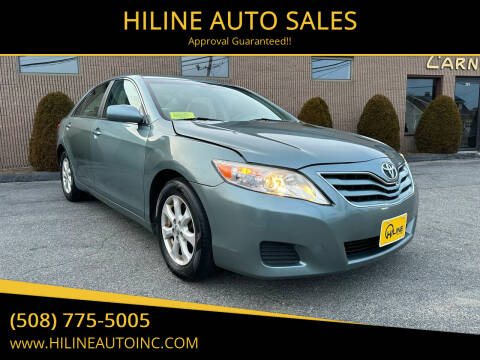 2011 Toyota Camry for sale at HILINE AUTO SALES in Hyannis MA