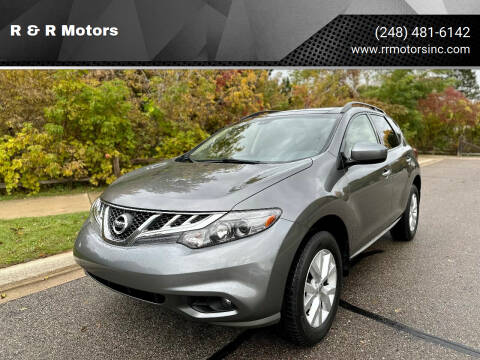 2014 Nissan Murano for sale at R & R Motors in Waterford MI
