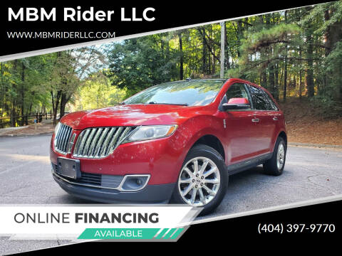 2013 Lincoln MKX for sale at MBM Rider LLC in Alpharetta GA
