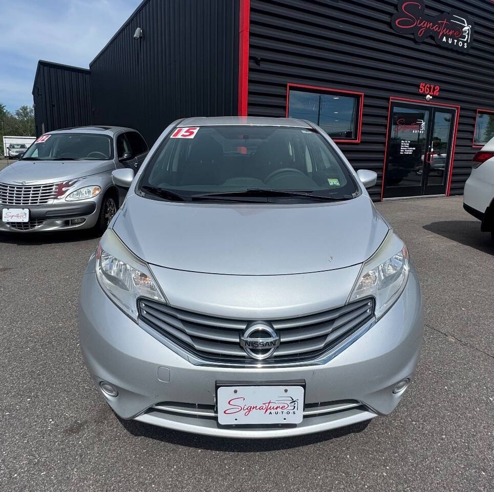 Silver 2015 Nissan Versa Note S Plus S Plus 4dr Hatchback 2