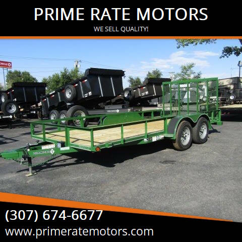 2025 Diamond-T 16FT UTILITY TRAILER for sale at PRIME RATE MOTORS in Sheridan WY