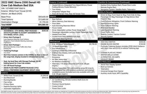 2022 GMC Sierra 2500HD