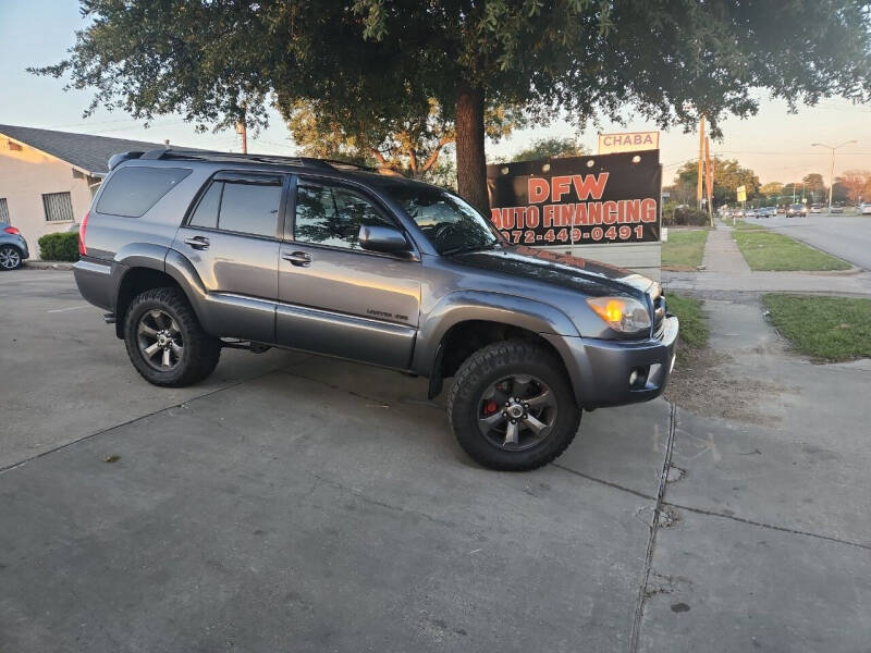 2006 Toyota 4Runner for sale at DFW AUTO FINANCING LLC in Dallas TX