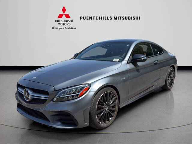 Silver 2022 Mercedes-Benz C-Class AMG C 43 AWD AMG C 43 4MATIC 2dr Coupe 1