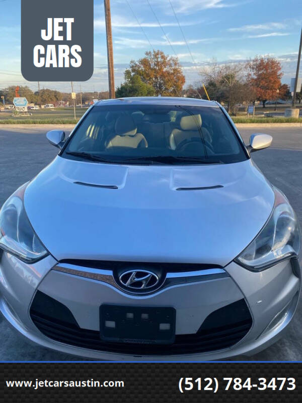 2012 Hyundai Veloster for sale at JET CARS in Austin TX