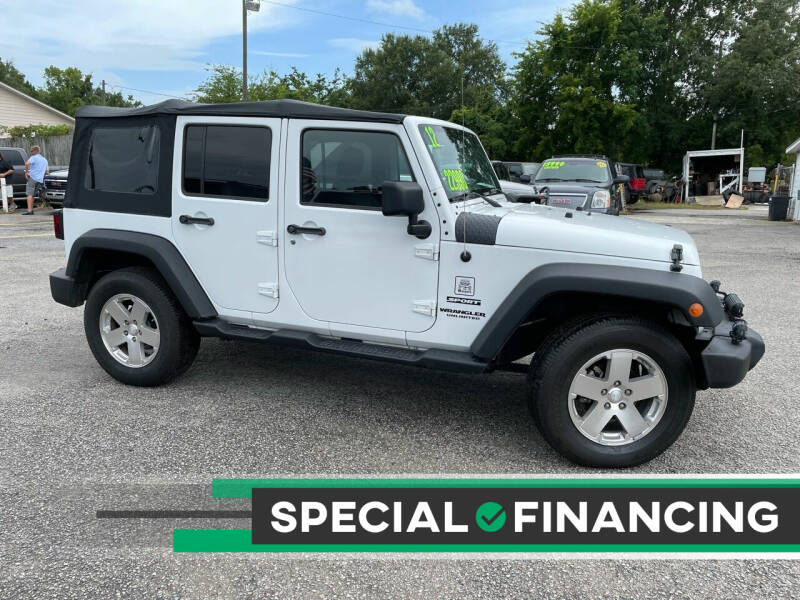 2012 Jeep Wrangler Unlimited for sale at Rodgers Wranglers in North Charleston SC