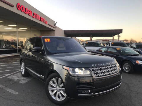 2017 Land Rover Range Rover for sale at Golden State Auto Inc. in Rancho Cordova CA