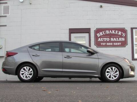 2020 Hyundai Elantra for sale at Brubakers Auto Sales in Myerstown PA