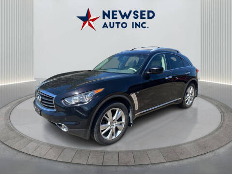 2014 Infiniti QX70 for sale at NEWSED AUTO INC in Houston TX