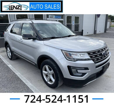 2016 Ford Explorer for sale at LENZI AUTO SALES in Sarver PA